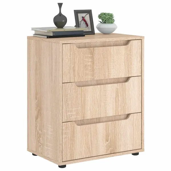 Gossi bufeta „visnes” stejar sonoma 60x40x73 cm lemn prelucrat