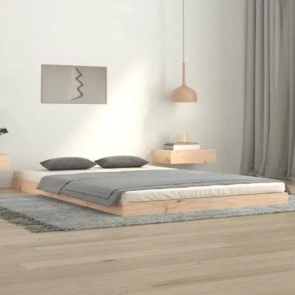 Gossi cadru de pat, 120x200 cm, lemn masiv de pin