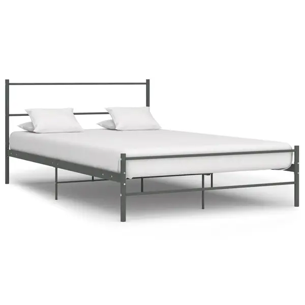 Gossi cadru de pat, gri, 120 x 200 cm, metal