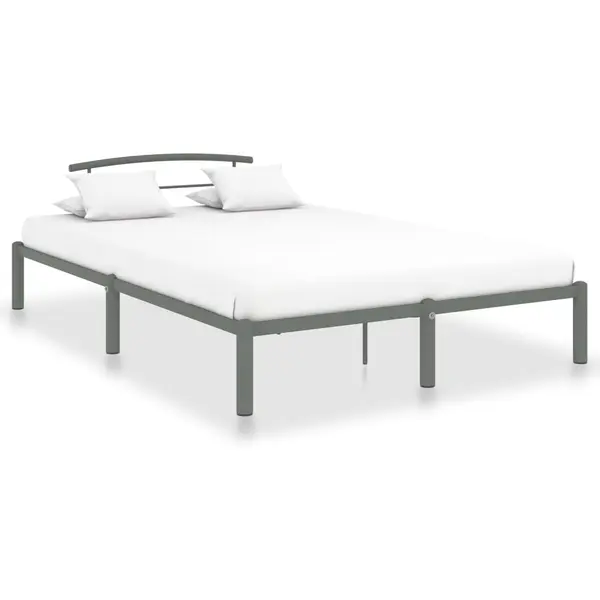 Gossi cadru de pat, gri, 160 x 200 cm, metal