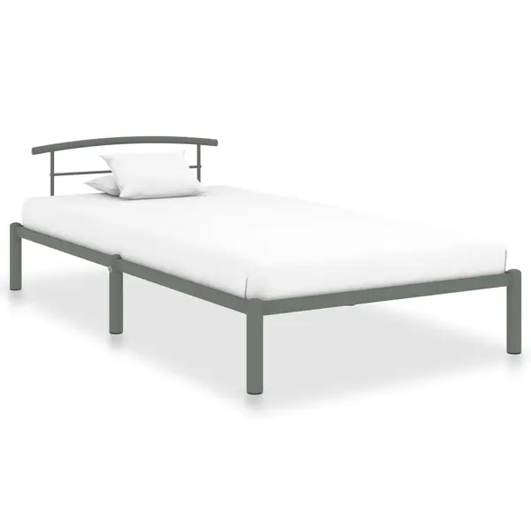 Gossi cadru de pat, gri, 90 x 200 cm, metal