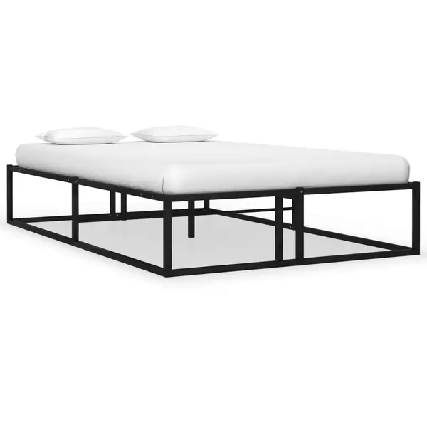 Gossi cadru de pat, negru, 120 x 200 cm, metal
