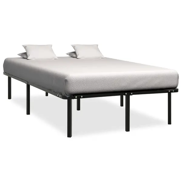Gossi cadru de pat, negru, 140 x 200 cm, metal
