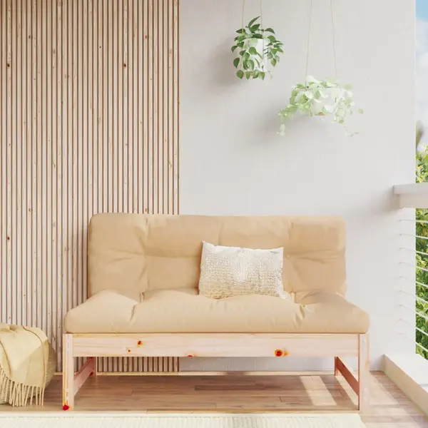 Gossi canapea de mijloc, 120x80 cm, lemn masiv de pin