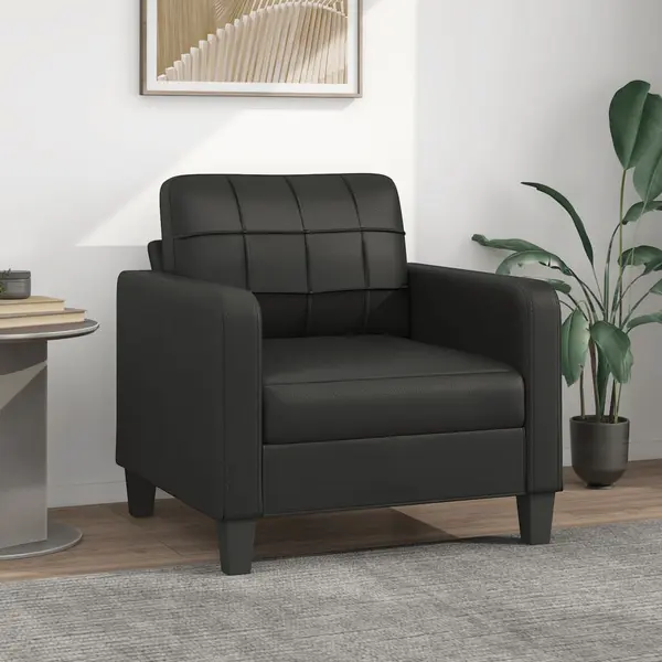 Gossi canapea de o persoana, 60 cm, piele ecologica