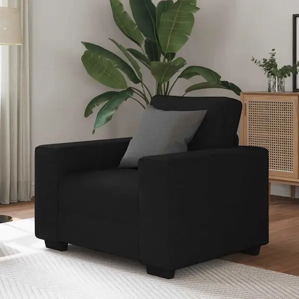 Gossi canapea scaun negru 60 cm tesatura