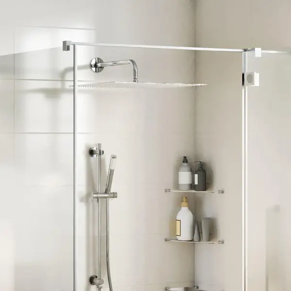 Gossi cap de dus cu ploaie din otel inoxidabil 304 50x50 cm patrat