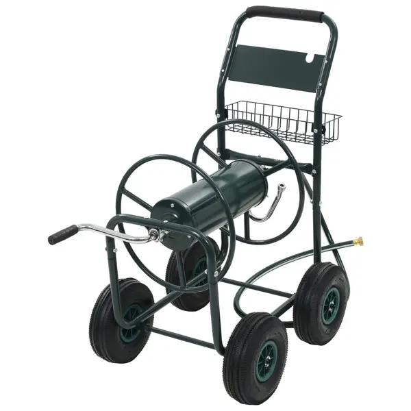 Gossi carucior pentru furtun de gradina cu racord 1/2, 75 m, otel