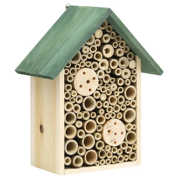 Gossi casa pentru insecte, 2 buc., 23x14x29 cm, lemn masiv de brad