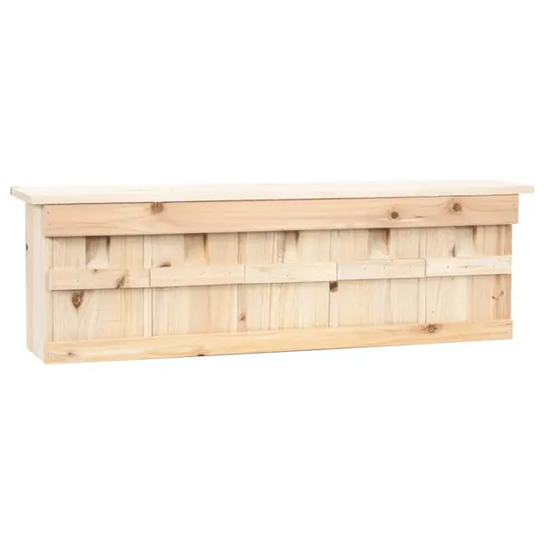 Gossi casuta de vrabii cu 5 incaperi, 68 x 15 x 21 cm, lemn de brad