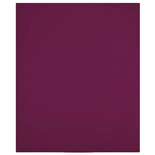 Gossi cearsaf de pat cu elastic, 2 buc, bordo, 160x200 cm, bumbac