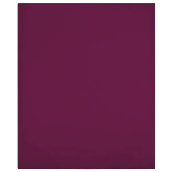 Gossi cearsaf de pat cu elastic, bordo, 90x200 cm, bumbac