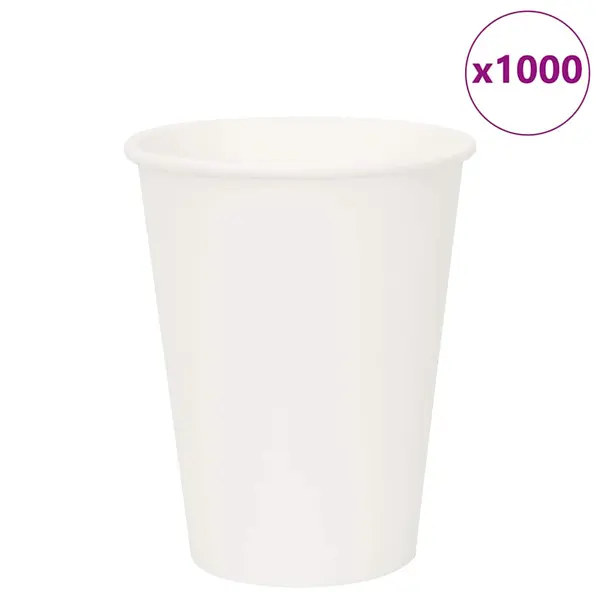 Gossi cesti de cafea din hartie 1000 buc 12 oz 300 ml alb