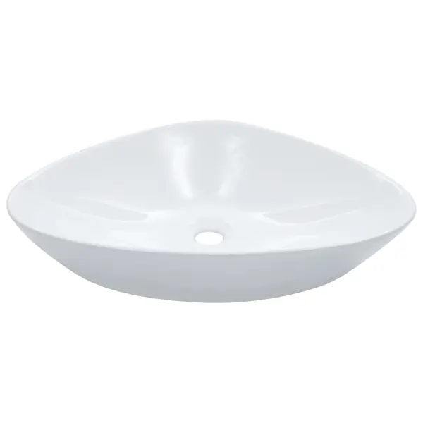 Gossi chiuveta de baie, alb, 58,5 x 39 x 14 cm, ceramica