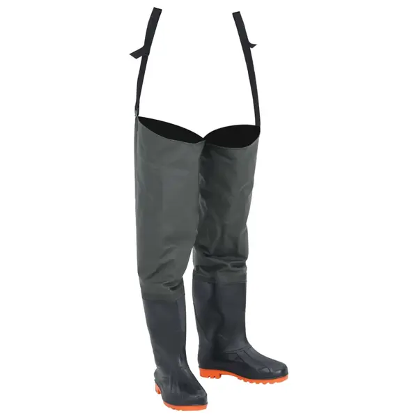 Gossi cizme lungi pescaresti, verde inchis, marimea 40