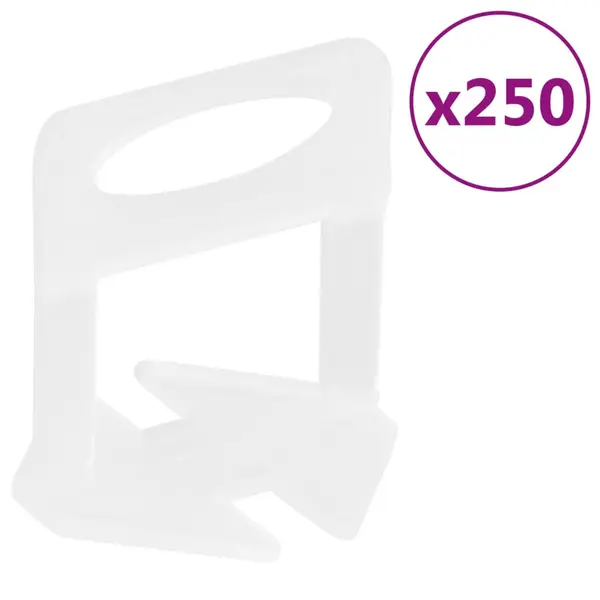 Gossi cleme de nivelare a placilor 250 buc. 3 mm