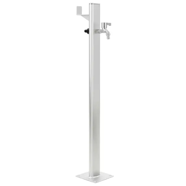 Gossi coloana de apa de gradina, 95 cm, aluminiu