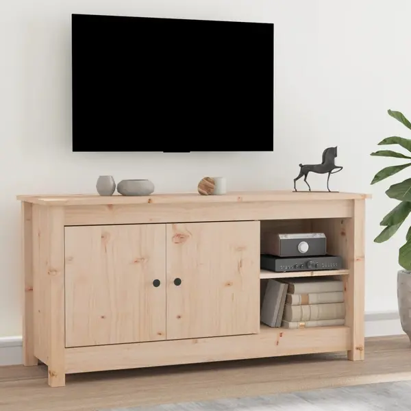 Gossi comoda tv, 103x36,5x52 cm, lemn masiv de pin