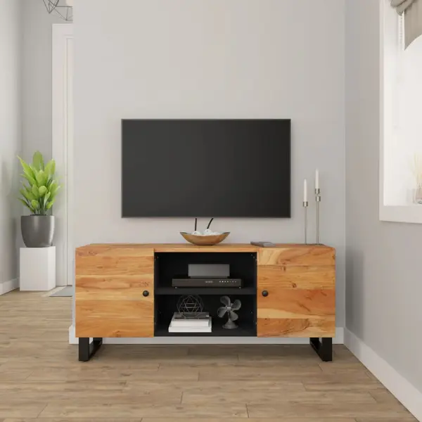 Gossi comoda tv, 105x33x46 cm, lemn masiv de acacia