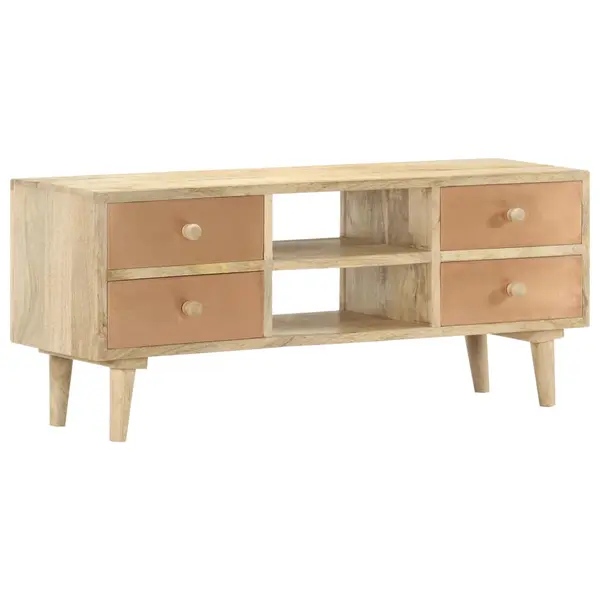 Gossi comoda tv, 110x30x45, lemn masiv de mango