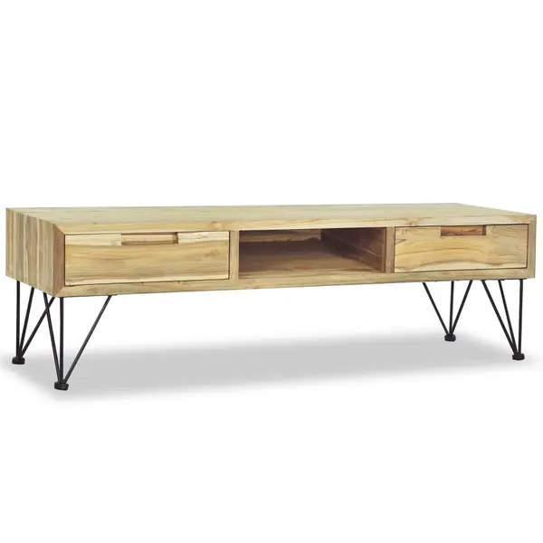 Gossi comoda tv, 120 x 35 x 35 cm, lemn masiv de tec