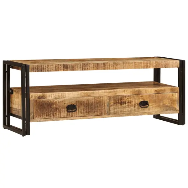 Gossi comoda tv, 120 x 35 x 45 cm, lemn masiv de mango