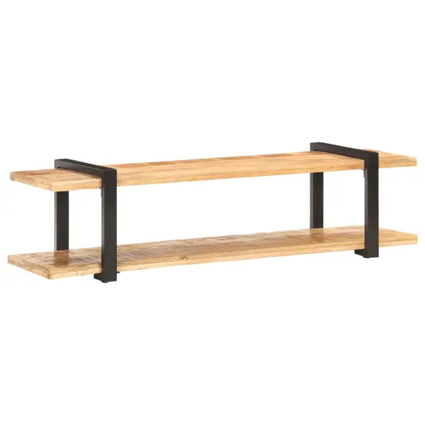 Gossi comoda tv, 160 x 40 x 40 cm, lemn masiv de mango nefinisat