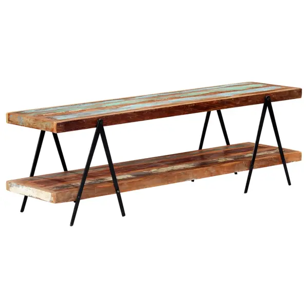 Gossi comoda tv, 160 x 40 x 50 cm, lemn masiv reciclat