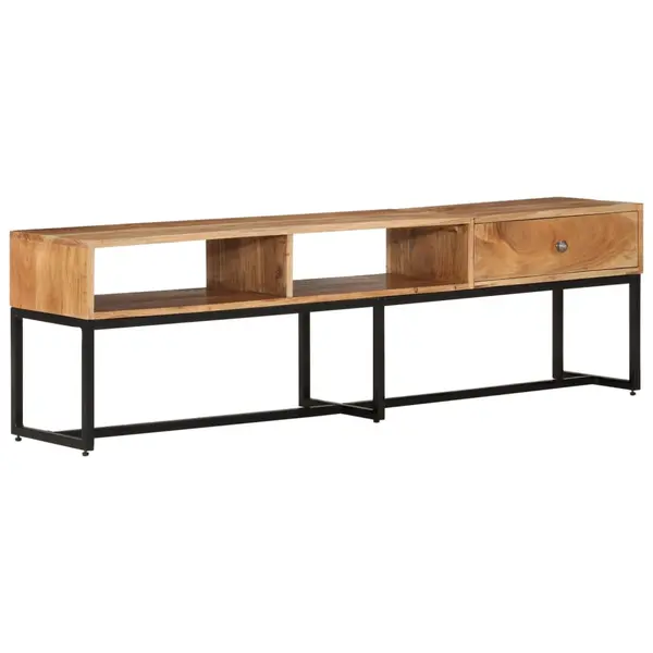 Gossi comoda tv, 160x30x45 cm, lemn masiv de acacia