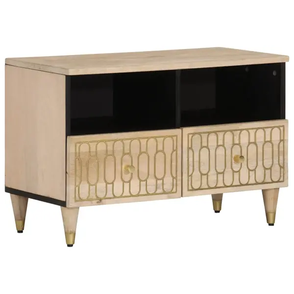 Gossi comoda tv, 70x33x46 cm, lemn masiv de mango