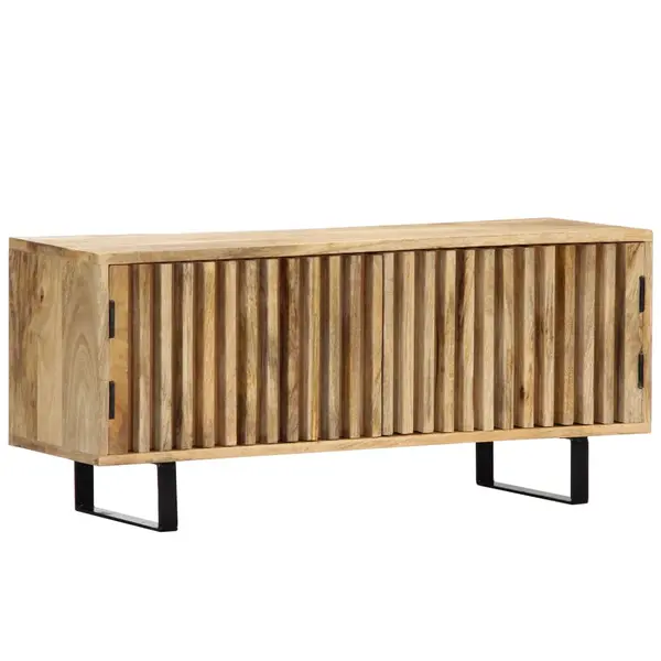 Gossi comoda tv, 90x30x40 cm, lemn masiv de mango