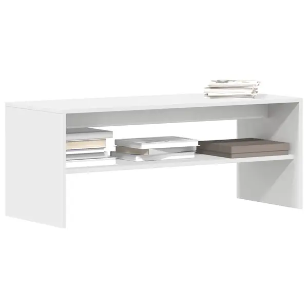 Gossi comoda tv, alb, 100 x 40 x 40 cm, pal