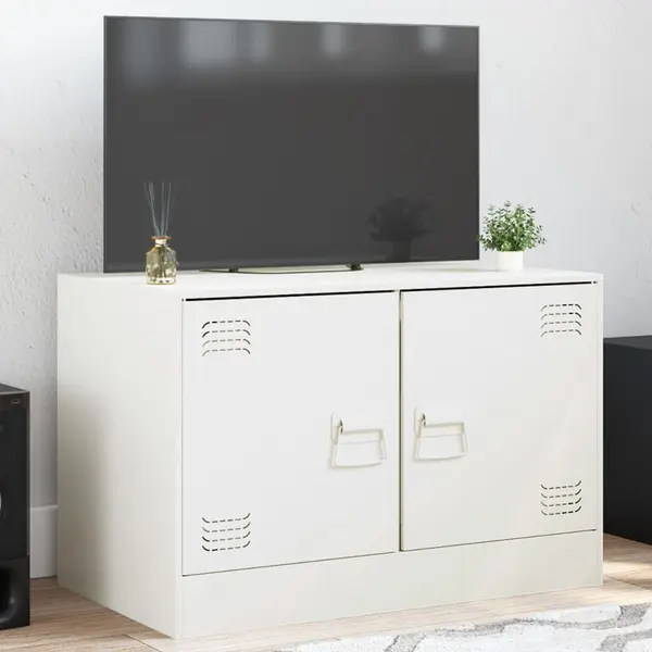 Gossi comoda tv, alb, 67x39x44 cm, otel