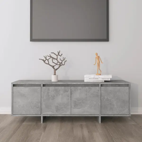 Gossi comoda tv, gri beton, 120x30x40,5 cm, pal