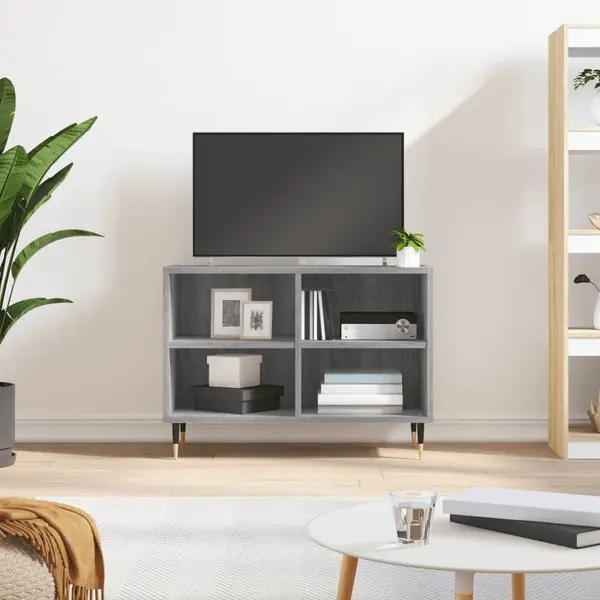 Gossi comoda tv, gri sonoma, 69,5x30x50 cm, lemn compozit