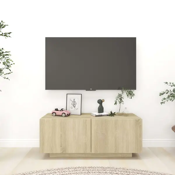Gossi comoda tv, stejar sonoma, 100x35x40 cm, pal