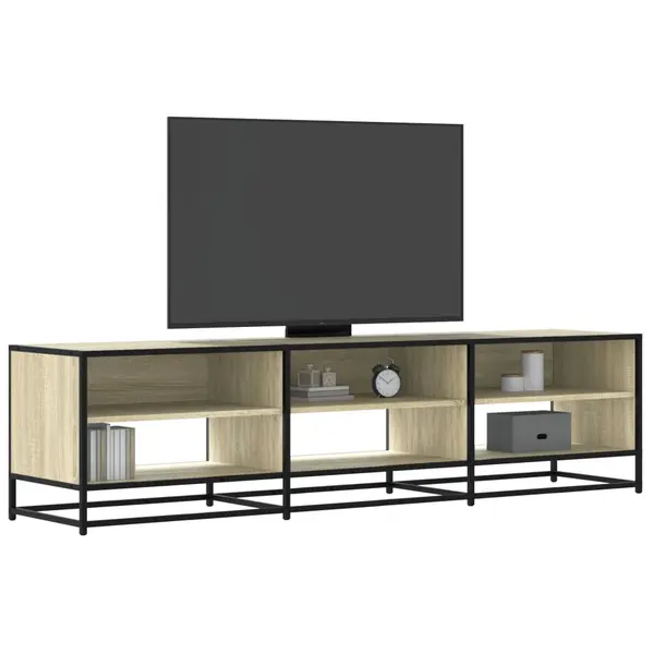 Gossi comoda tv, stejar sonoma, 180x40x46 cm, lemn prelucrat