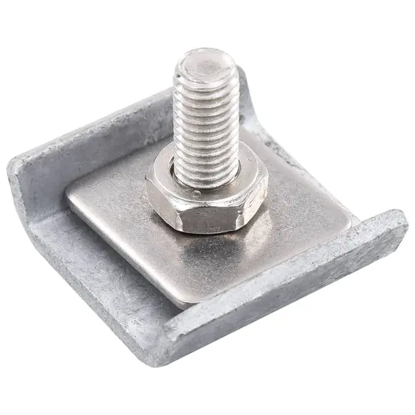 Gossi conector grilaj din plasa, argintiu, 25 seturi