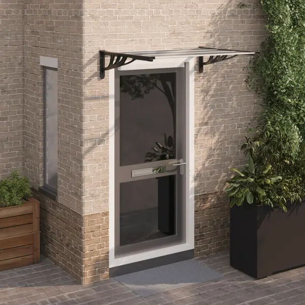 Gossi copertina de usa, negru si transparent, 122x90 cm, policarbonat