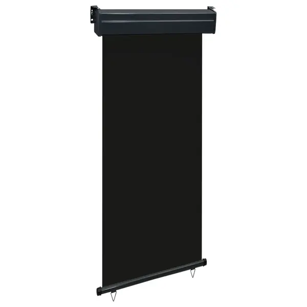 Gossi copertina laterala de balcon, negru, 100 x 250 cm
