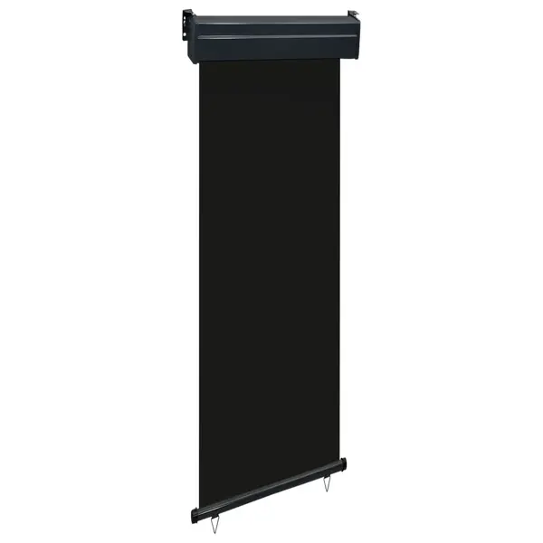 Gossi copertina laterala de balcon, negru, 60 x 250 cm