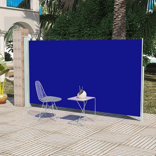 Gossi copertina laterala pentru terasa/curte, albastru 160x300 cm