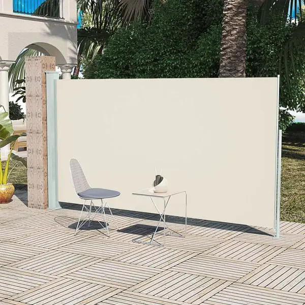 Gossi copertina laterala pentru terasa/curte, crem, 160x300 cm