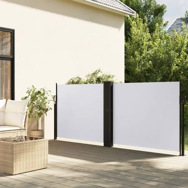Gossi copertina laterala retractabila, alb, 140x600 cm
