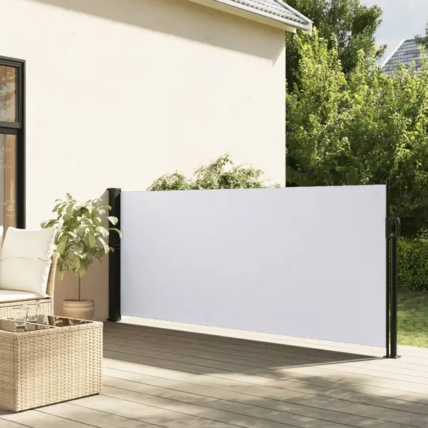 Gossi copertina laterala retractabila, alb, 140x600 cm