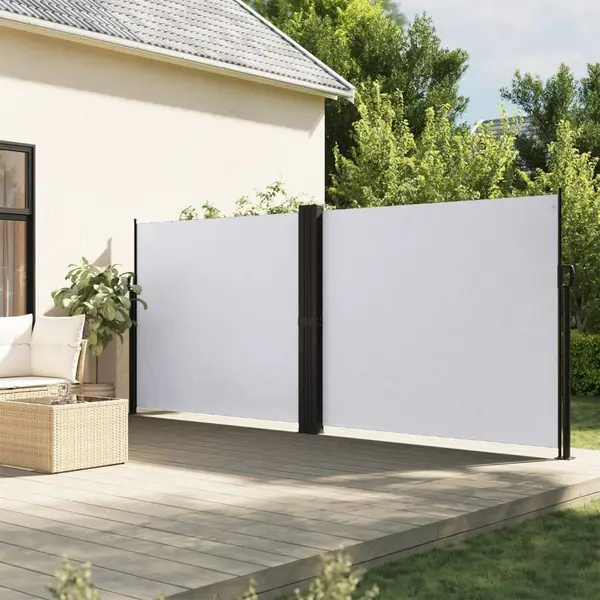 Gossi copertina laterala retractabila, alb, 160x1200 cm