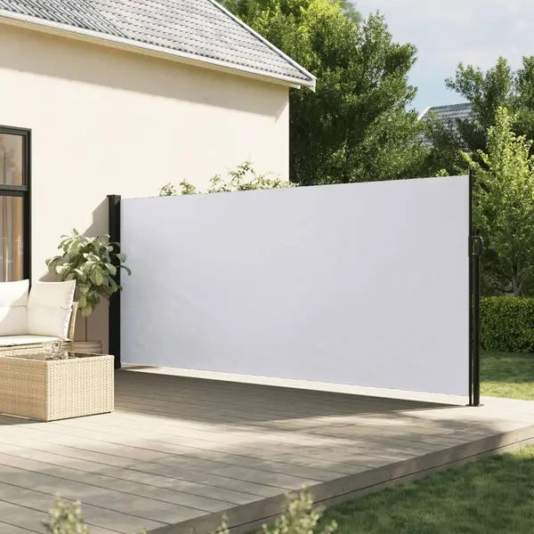 Gossi copertina laterala retractabila, alb, 180x300 cm