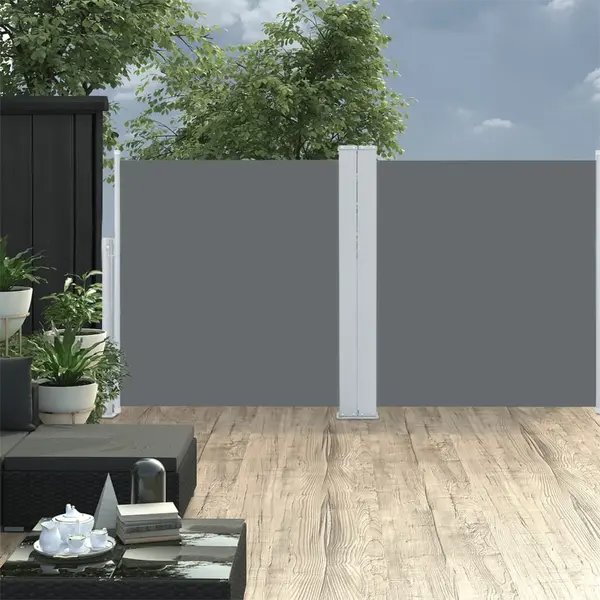 Gossi copertina laterala retractabila, antracit, 120 x 600 cm