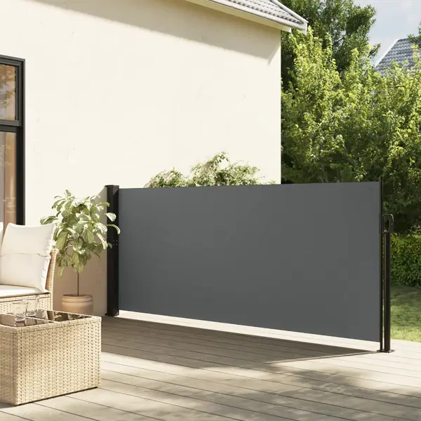 Gossi copertina laterala retractabila, antracit, 120x500 cm