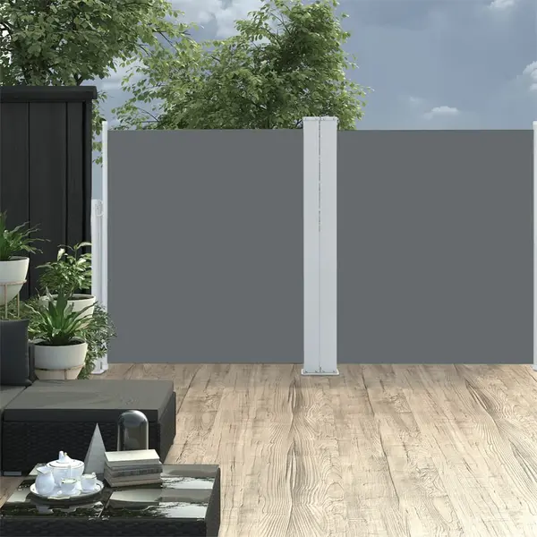 Gossi copertina laterala retractabila, antracit, 140 x 600 cm